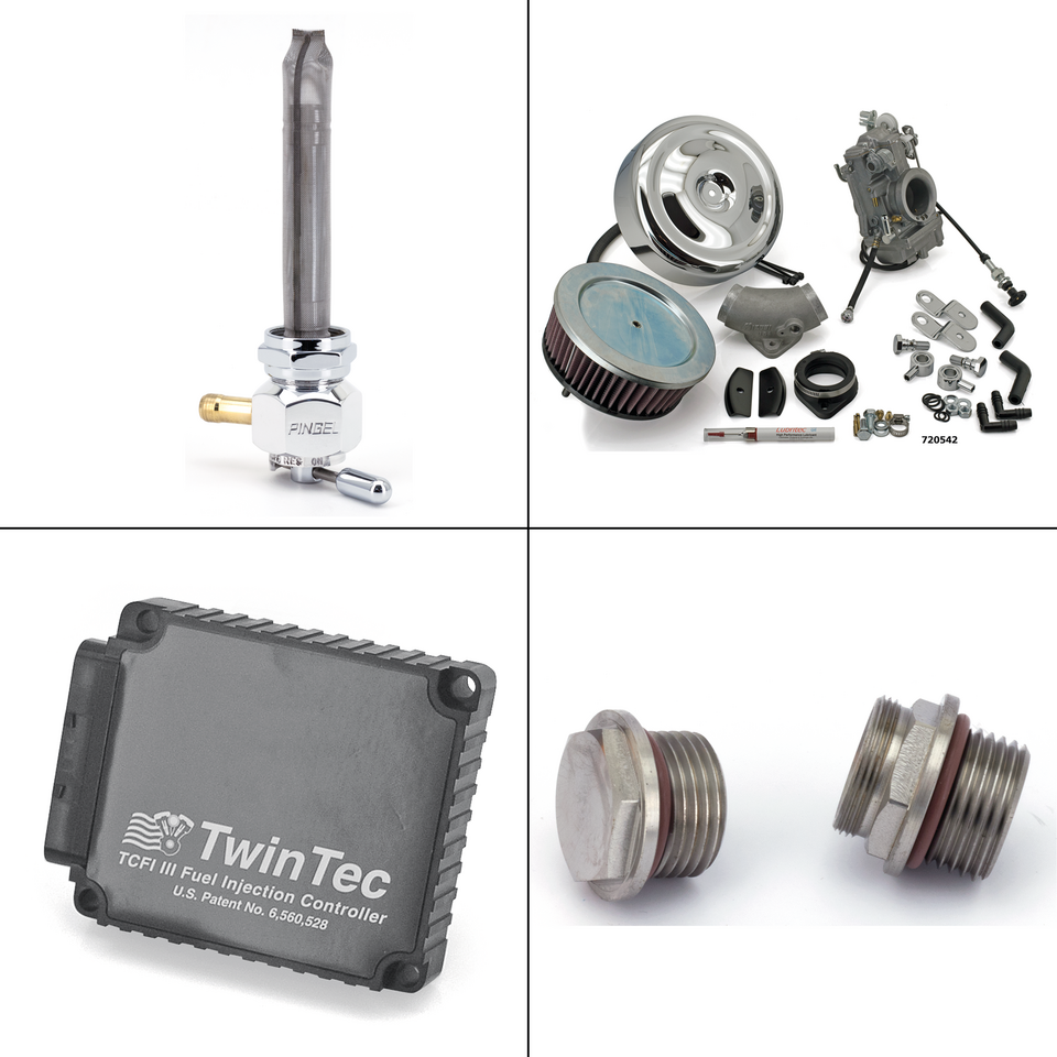 FUEL INJECTION TO CARBURETOR CONVERSION - view 1