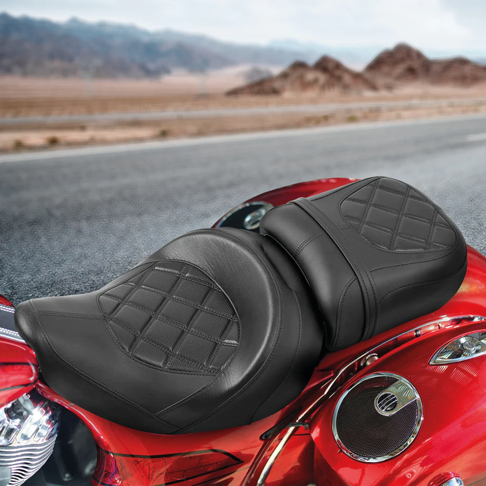 C.C. RIDER 2-UP SEAT FOR BIG INCH INDIAN - view 3