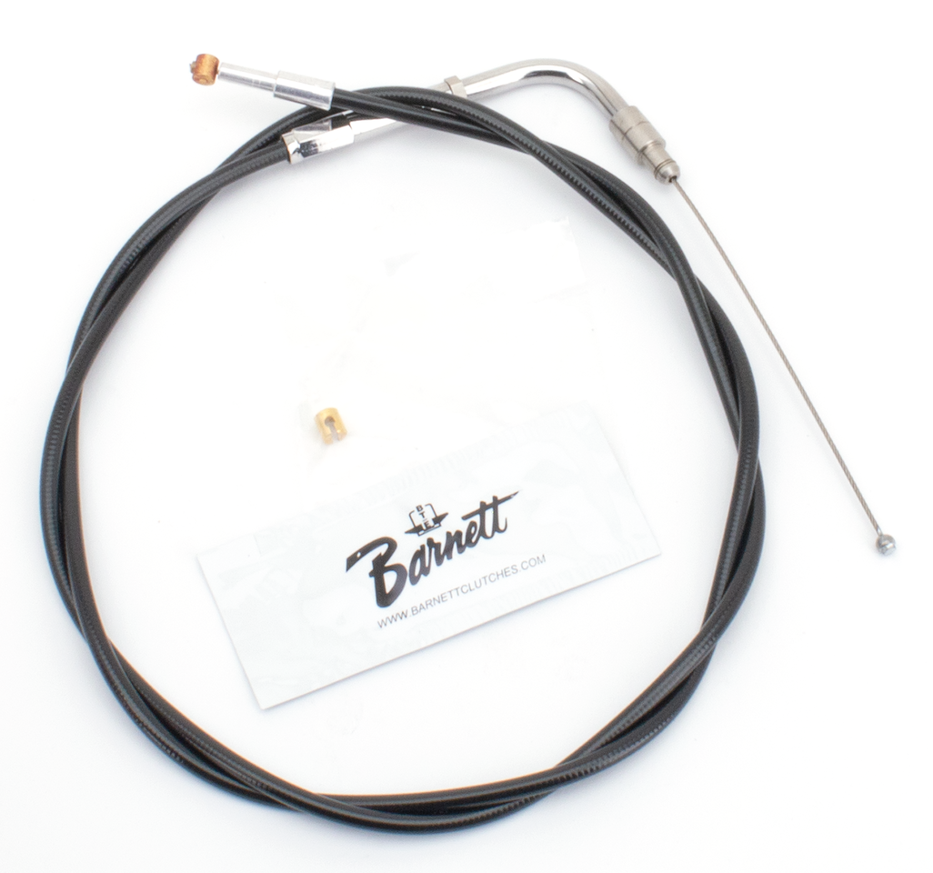 T04 - THROTTLE & IDLE CABLE 1996-2015 SOFTAIL, 1996-2017 DYNA, 1996-2001 CARBURETOR EQUIPPED TOURING & 2007 TO PRESENT SPORTSTER - view 1