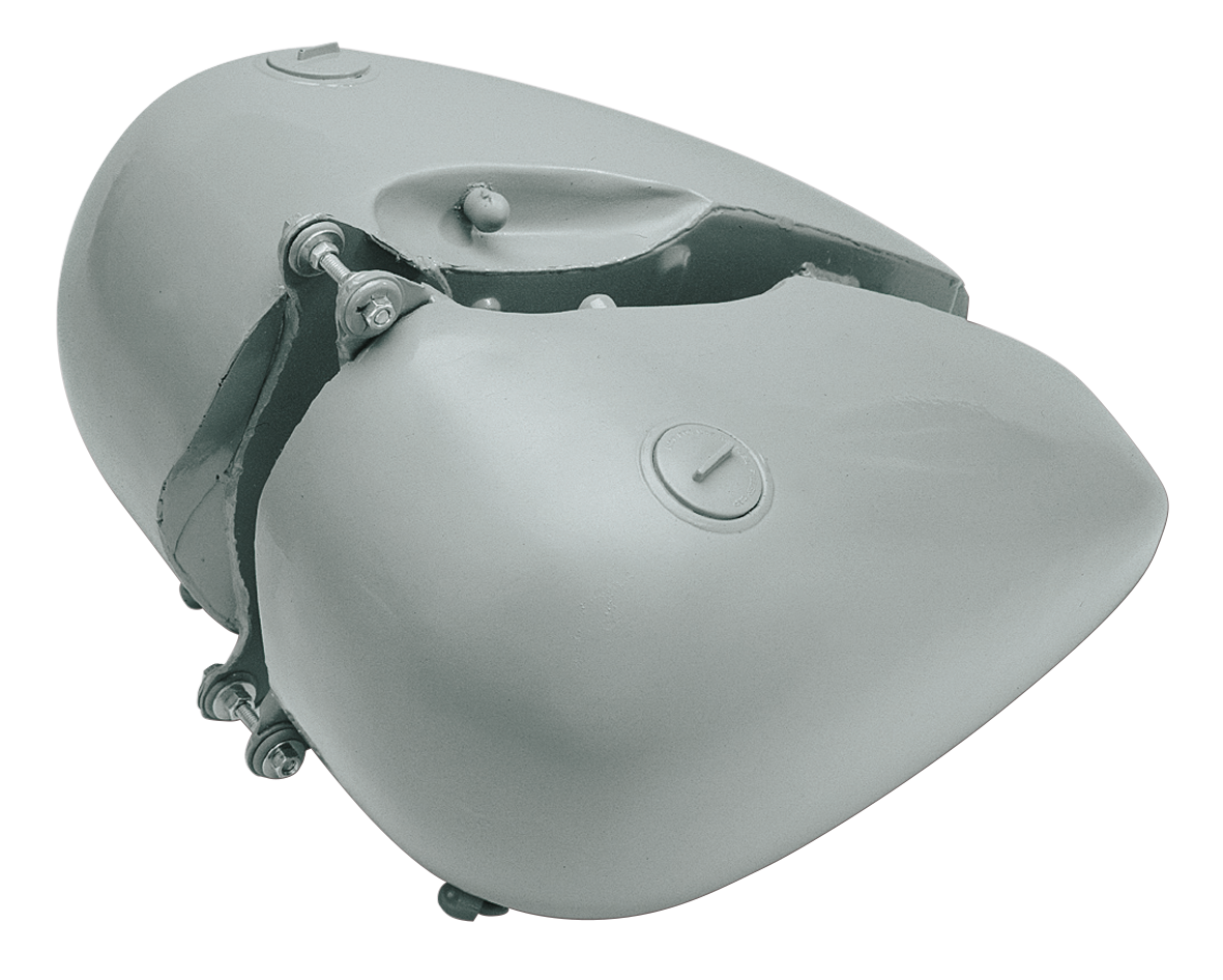 "KING" 6 GALLON FLAT-SIDE FAT BOB TANK - view 3