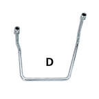CHROME SADDLEBAG SUPPORTS - view 2