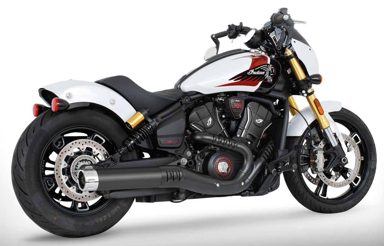 4" SLIP-ONS FOR INDIAN SCOUT 2025 TO PRESENT - view 1