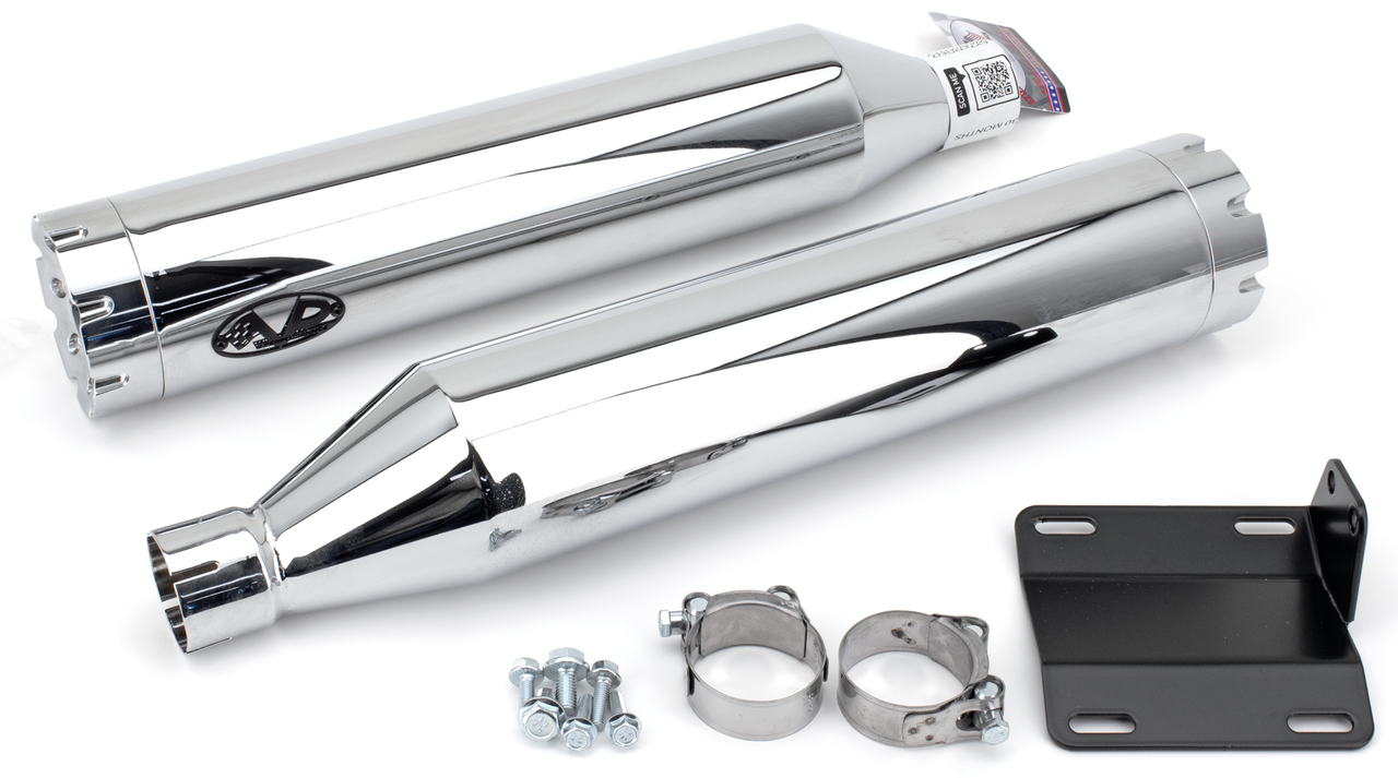 V-PERFORMANCE SLIP-ON MUFFLERS FOR 2022 TO PRESENT INDIAN CHIEF AND SUPER CHIEF - view 1