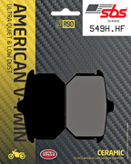 SBS REAR DISC BRAKE PADS - view 2