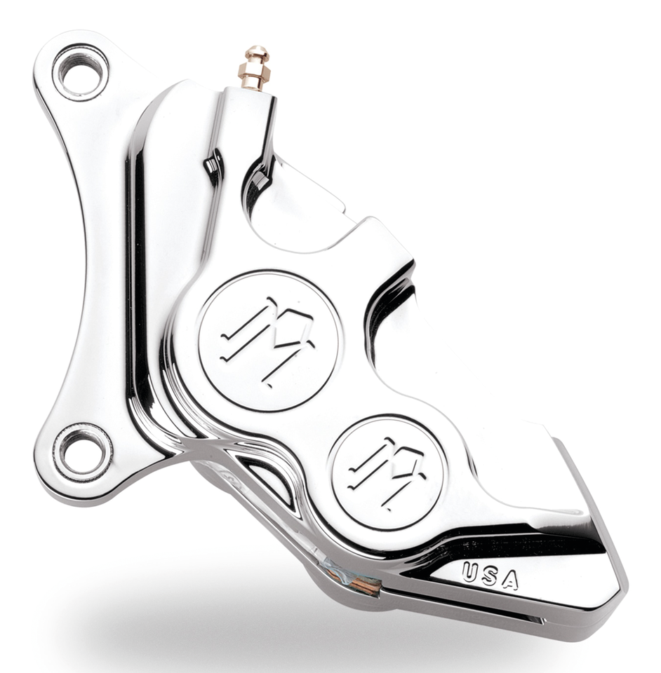 PERFORMANCE MACHINE 4 PISTON FRONT CALIPERS WITH DIFFERENTIAL BORE - view 1 Main image