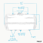 LOWBROW CUSTOMS UNIVERSAL OIL TANKS - view 1