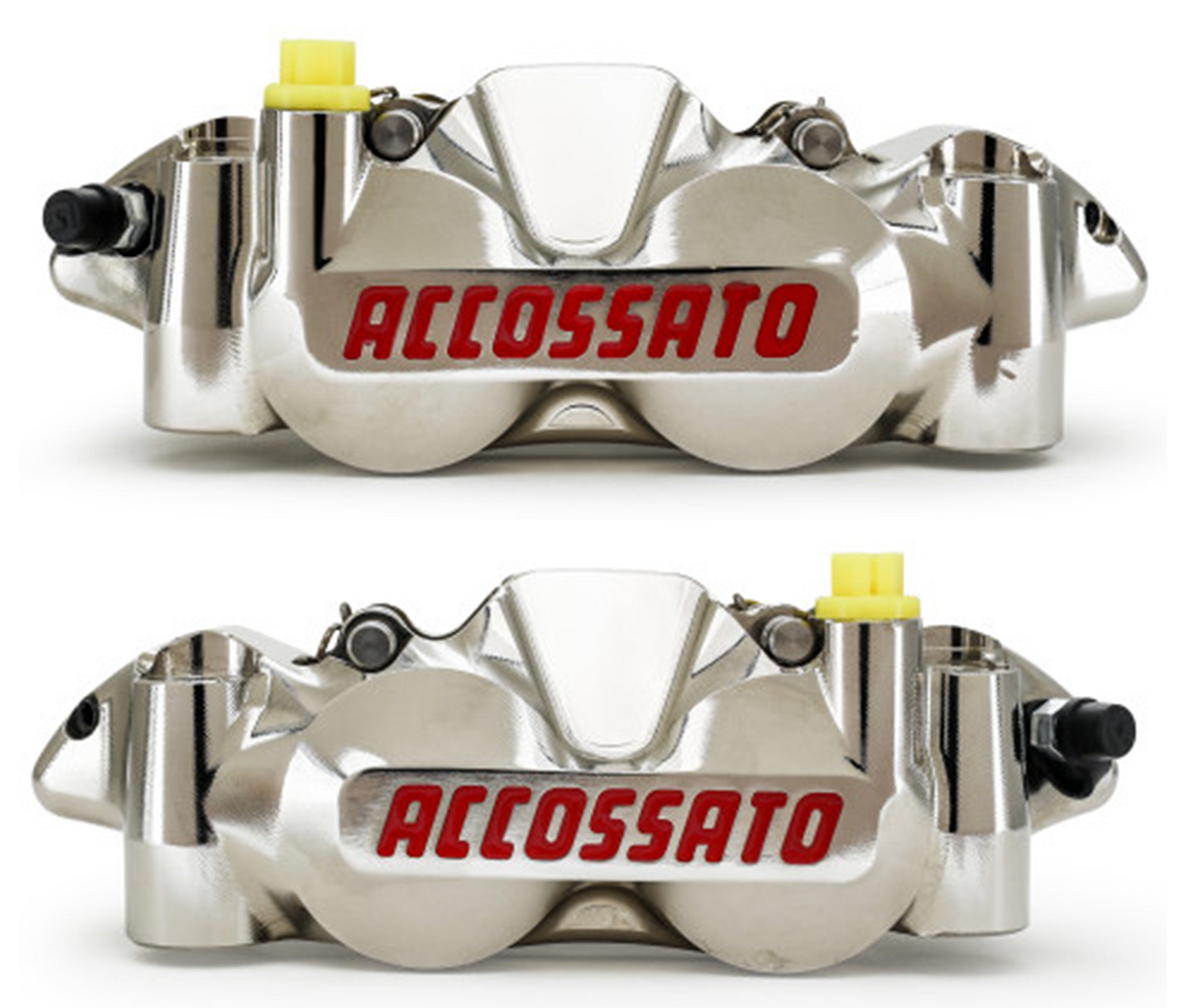 ACCOSSATO CNC MACHINED RADIAL BRAKE CALIPERS - view 1
