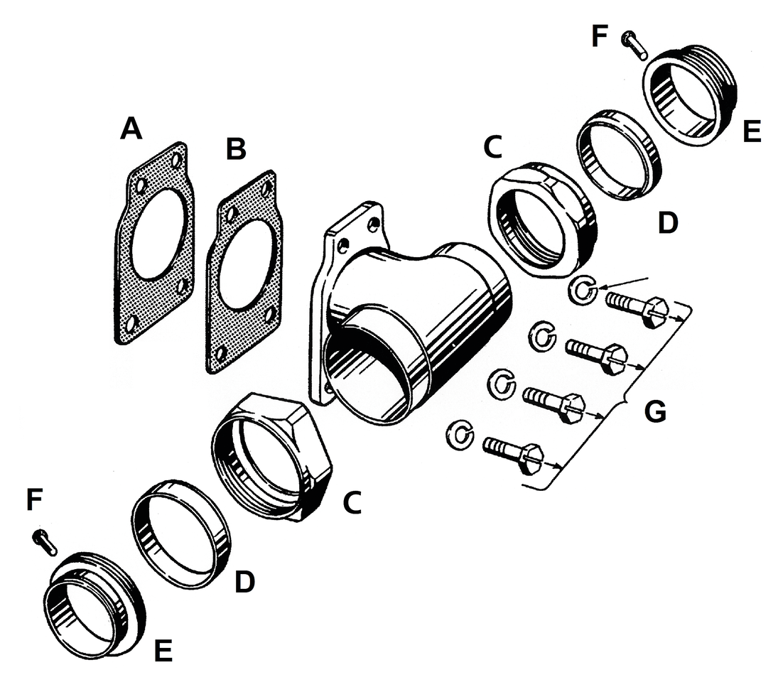 MANIFOLD PARTS FOR KNUCKLEHEAD & PANHEAD - view 1 Main image
