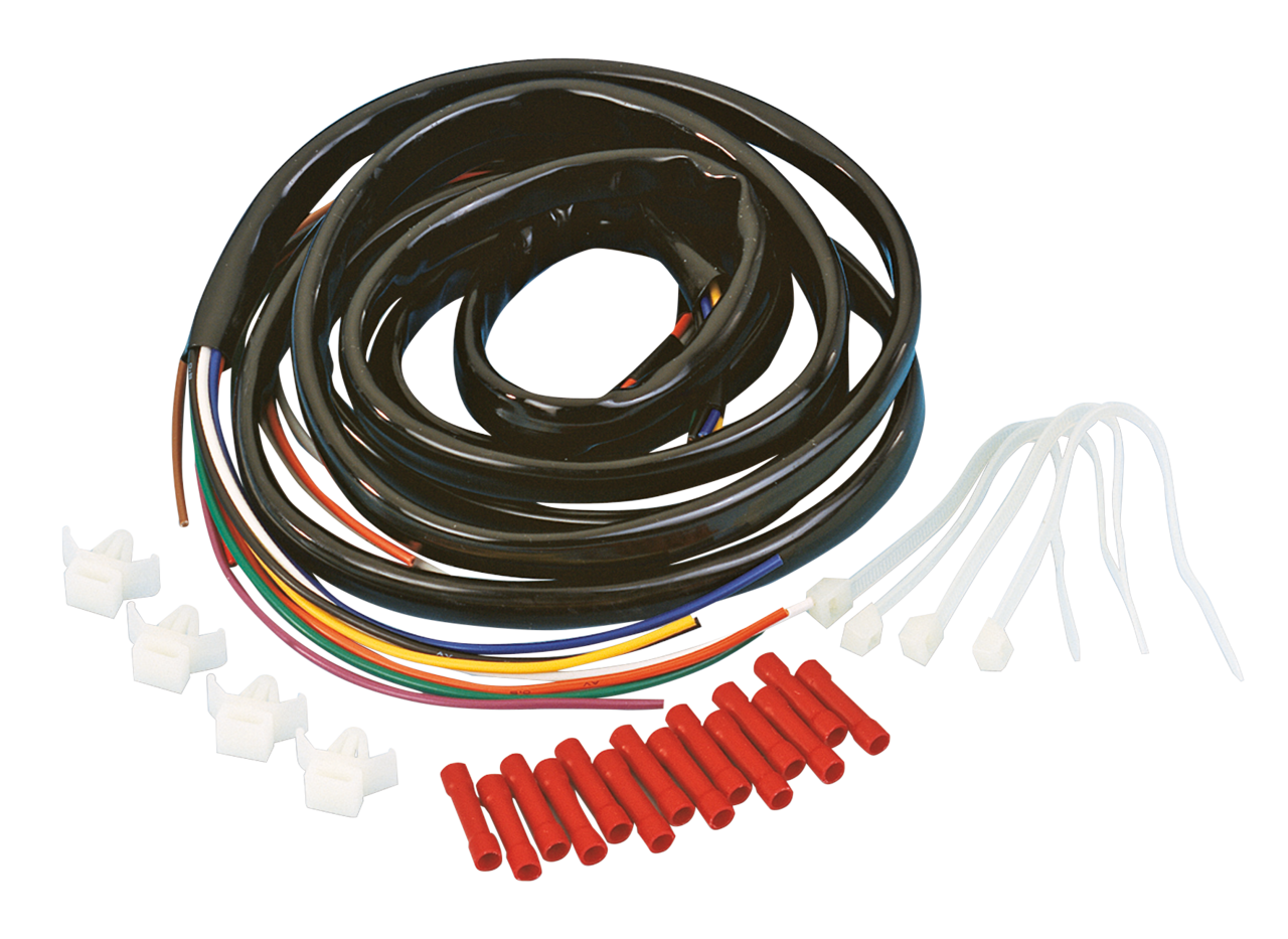 1982-1995 EXTENDED HANDLEBAR WIRING HARNESSES - view 1