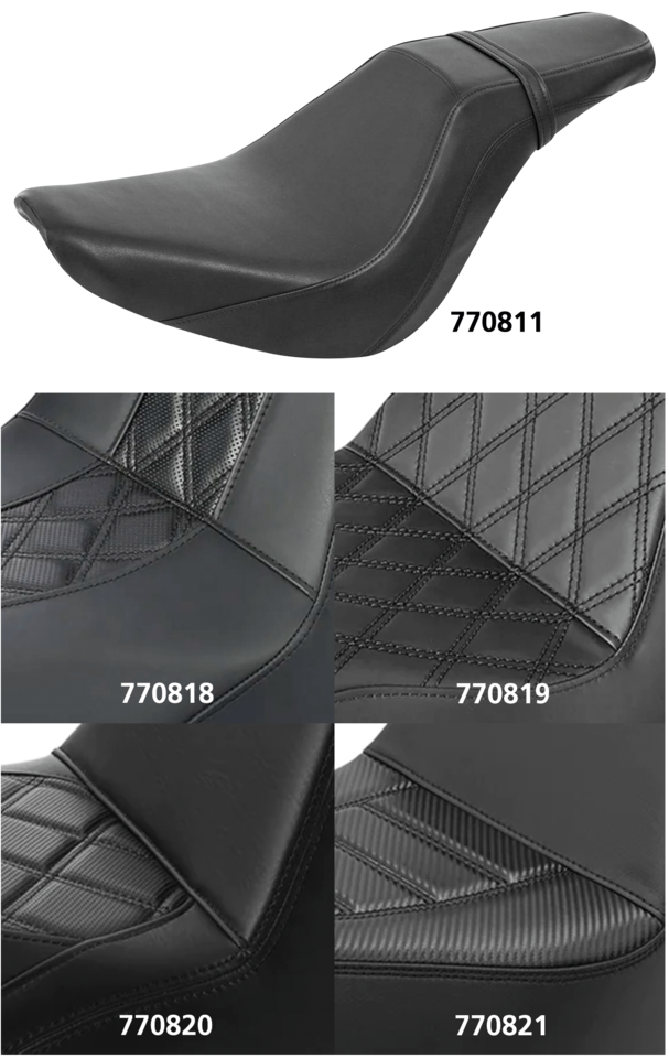 C.C. RIDER STEP-UP SEAT FOR MILWAUKEE EIGHT SOFTAIL Secondary image