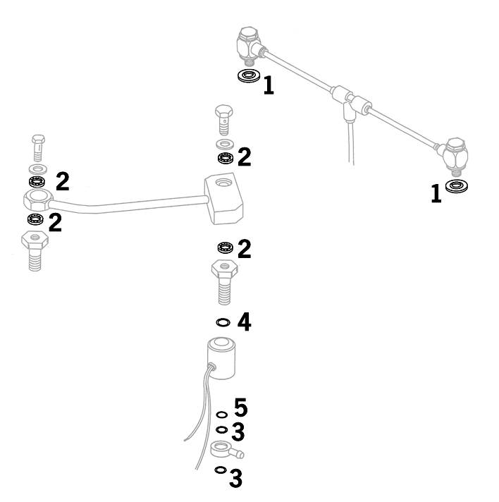 SEALS FOR AIR CONTROLLED FRONT FORKS Secondary image