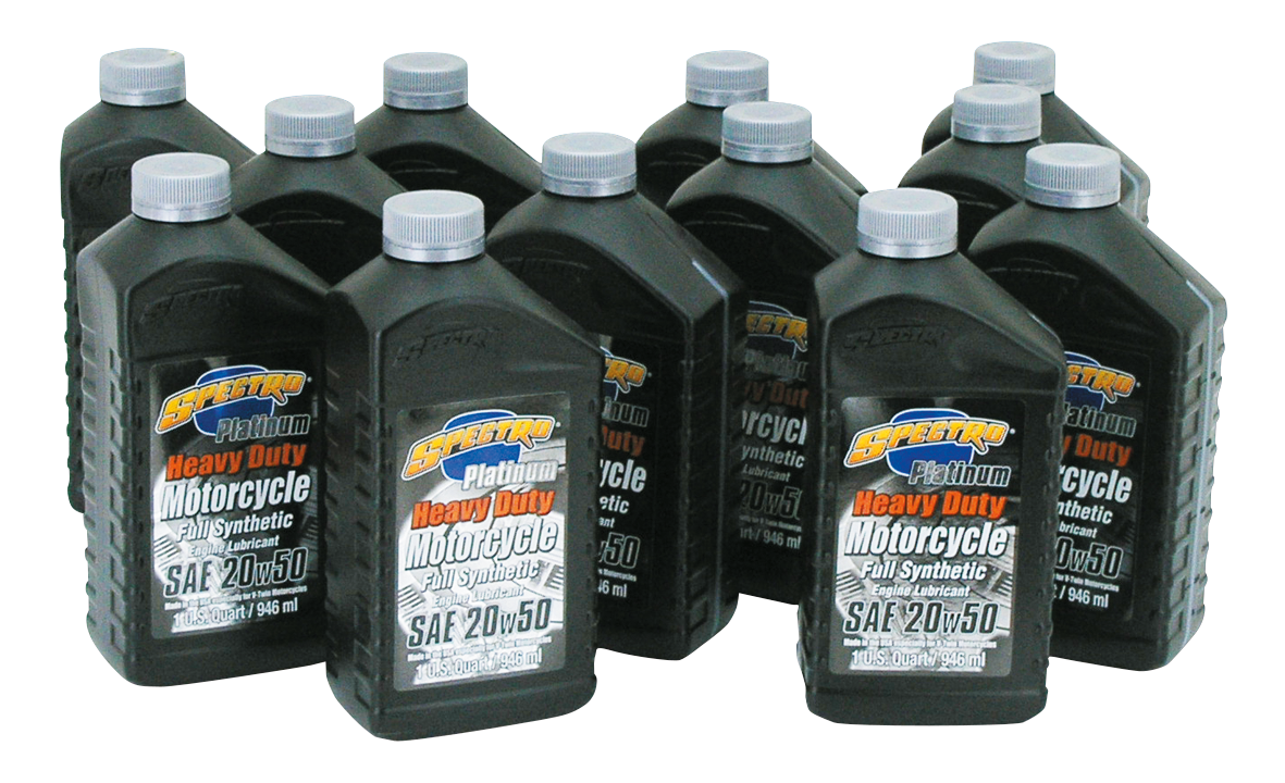SPECTRO PLATINUM FULL SYNTHETIC SAE 20W50 MOTOR OIL - view 1