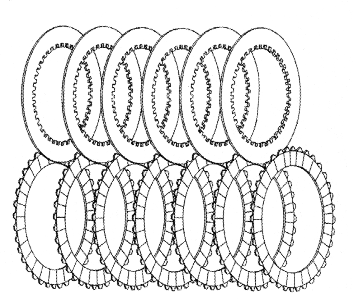 REPLACEMENT CLUTCH PLATES FOR PRIMO BELT DRIVES - view 1 Main image