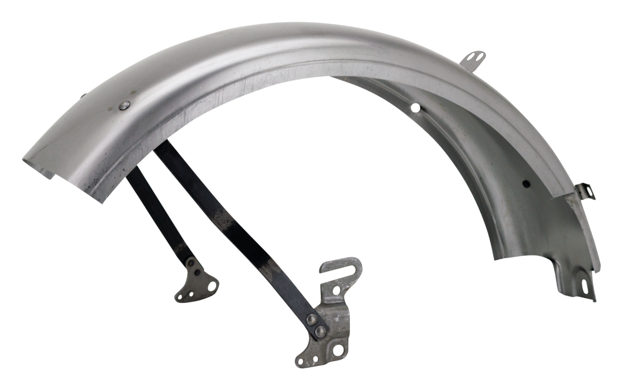 GENUINE ZODIAC BOBBED REAR FENDER FOR 45CI MODELS Secondary image