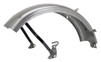 GENUINE ZODIAC BOBBED REAR FENDER FOR 45CI MODELS - view 2