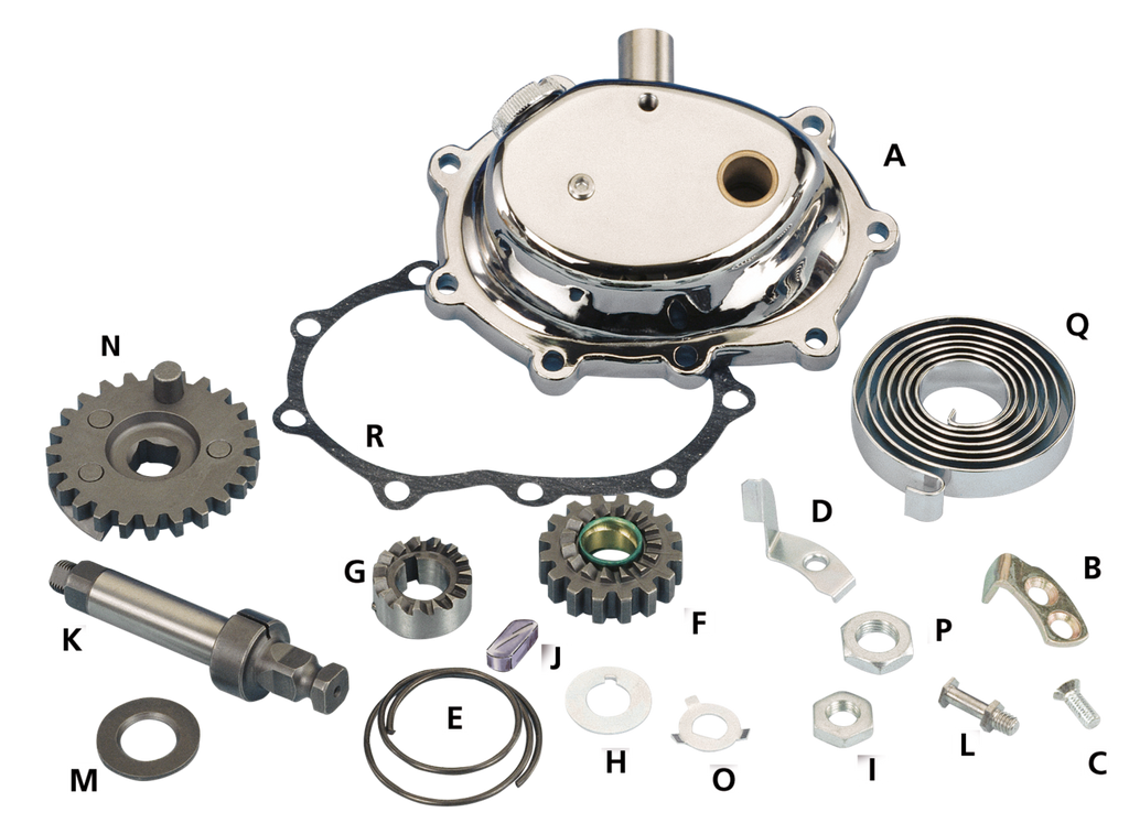 TRANSMISSION GEARS & SHAFTS FOR 4-SPEED BIG TWIN - view 2