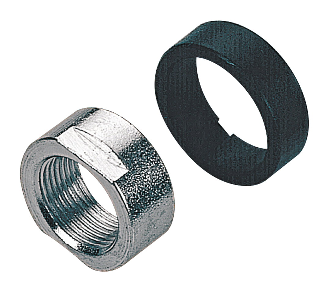 PINION GEAR NUT AND SHAFT SPACER - view 1