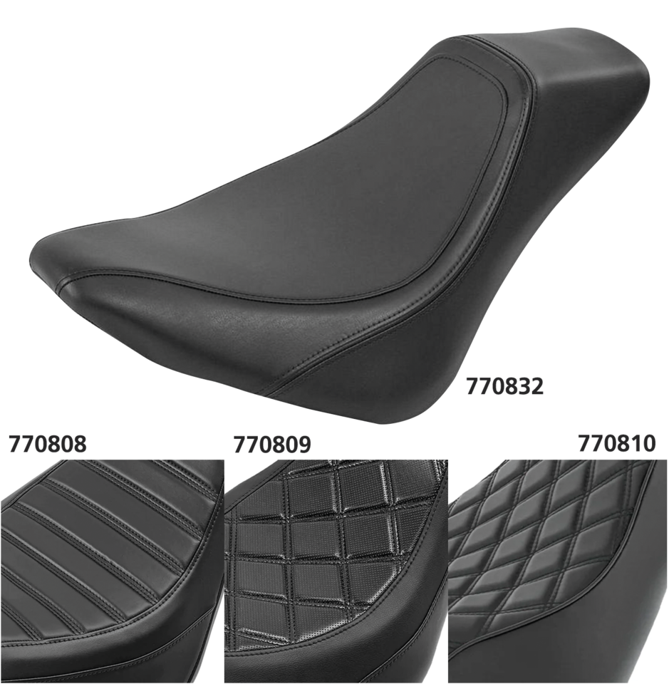 C.C. RIDER SOLO SEAT FOR MILWAUKEE EIGHT SOFTAIL Secondary image