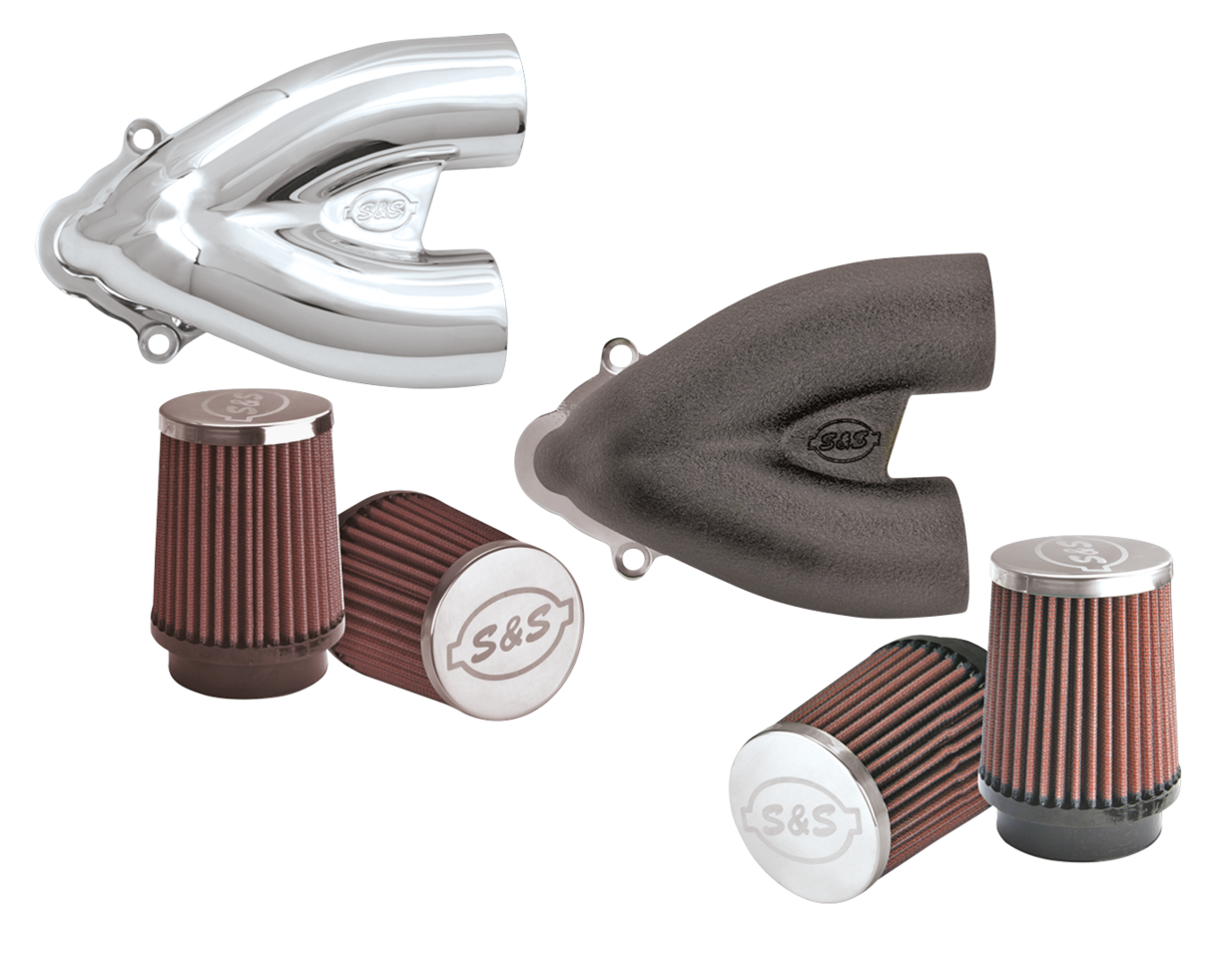 PARTS FOR S&S SINGLE BORE TUNED INDUCTION SYSTEMS - view 1