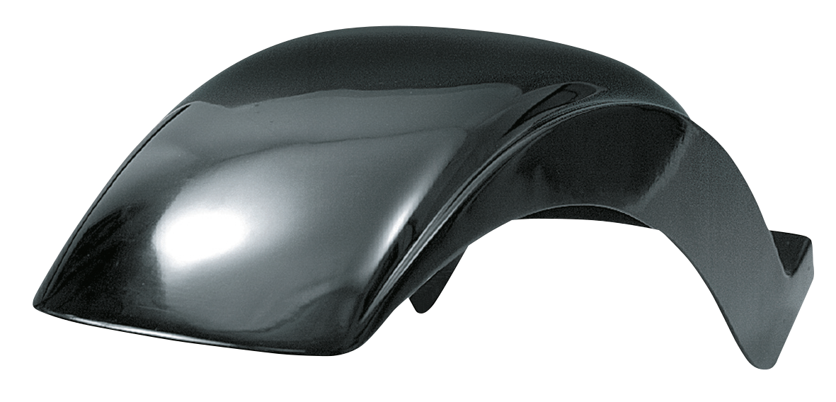 METAPOL'S "FATTY" STRUTLESS REAR FENDER FOR ZODIAC WIDE-TAIL FRAMES Secondary image