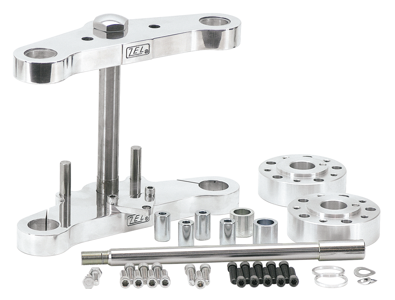 FAT PLATE REV"O"LUTION MID GLIDE KIT FOR FX, FXR, DYNA & SPORTSTER - view 1