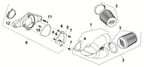 PARTS FOR S&S SINGLE BORE TUNED INDUCTION SYSTEMS - view 1