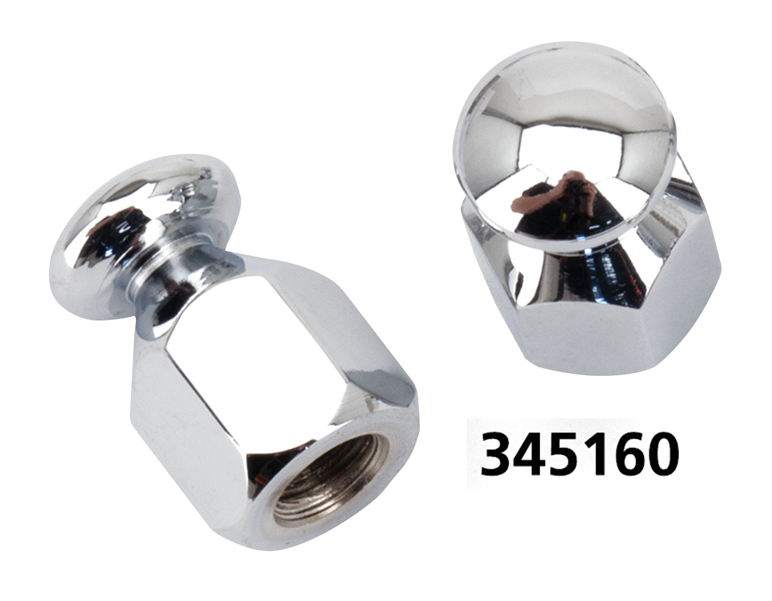 CHROME BUNGEE NUTS - view 1