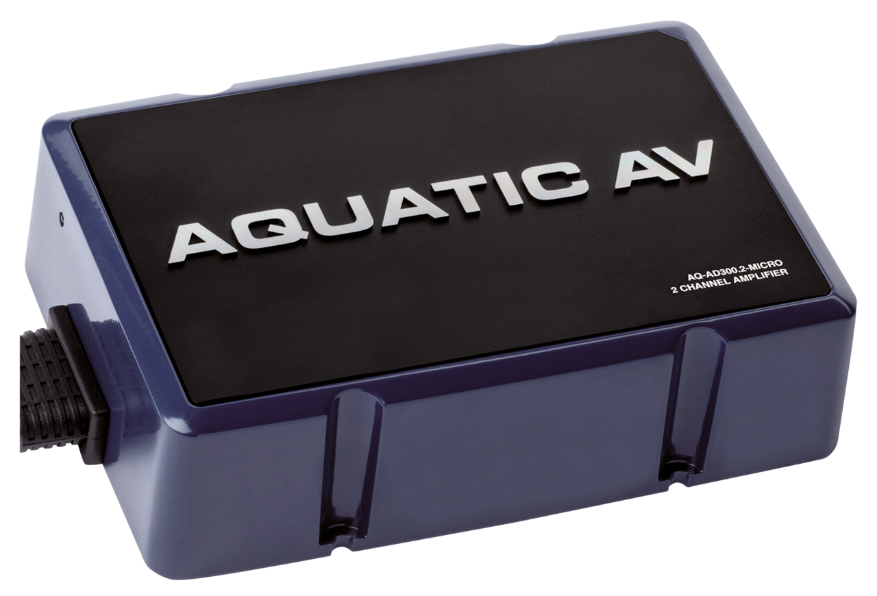 AQUATIC WATERPROOF 2-CHANNEL MICRO AMPLIFIER - view 2