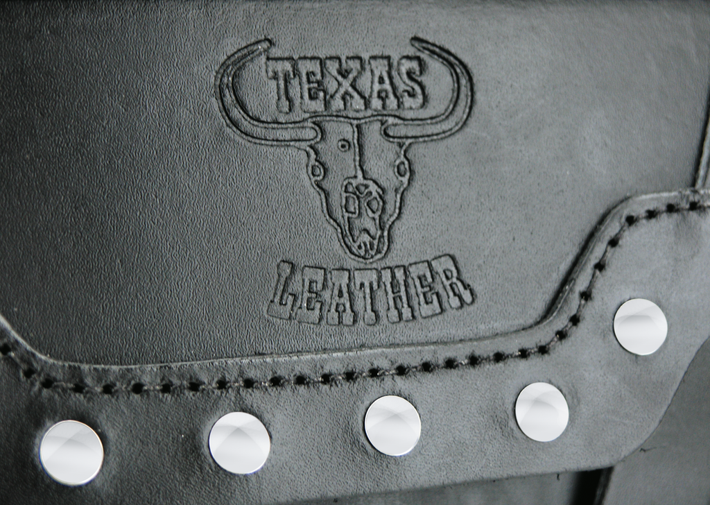 TEXAS LEATHER THROW-OVER SADDLEBAGS - view 2