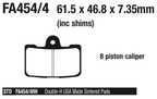 EBC FRONT DISC BRAKE PADS - view 1