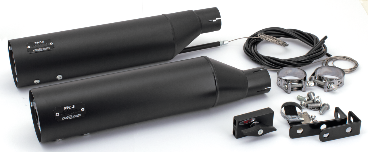MCJ ADJUSTABLE SLIP-ON MUFFLERS FOR INDIAN CHIEF - view 3