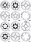 GALFER "CUBIQ" DISC BRAKE ROTORS - view 1