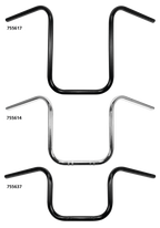 WESTLAND CUSTOMS 7/8" (22MM) DIAMETER NARROW APE HANGER HANDLEBARS - view 2