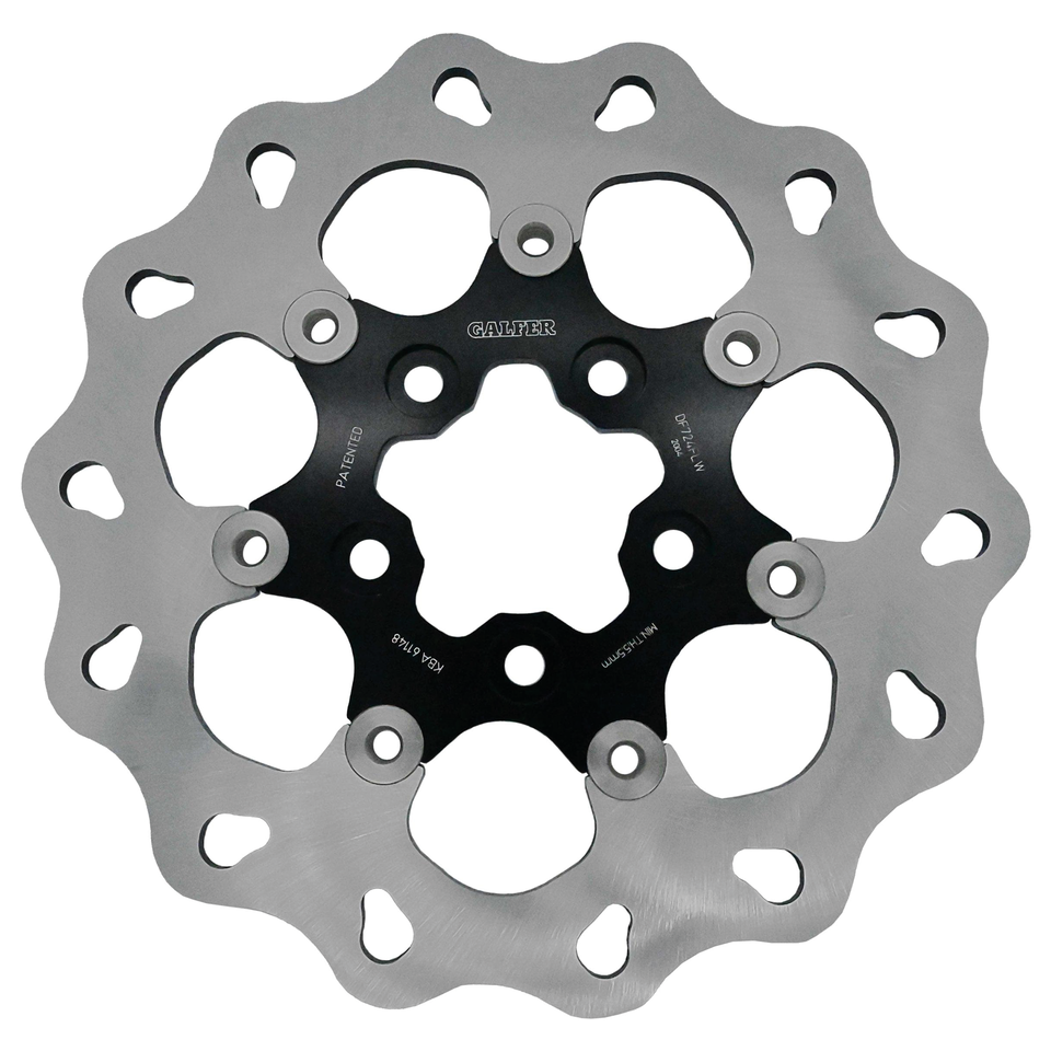 GALFER "WAVE" DISC BRAKE ROTORS - view 1