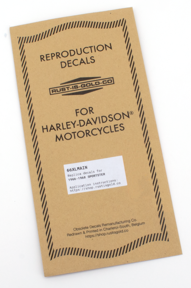 REPLICA OBSOLETE DECALS BY RUST IS GOLD CO. - view 2