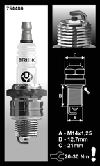 BRISK SPARK PLUGS - view 2