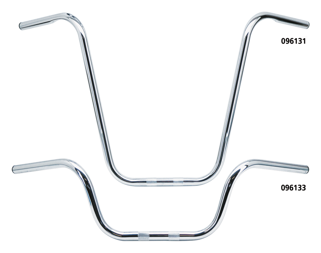ZODIAC ONE INCH DIAMETER APE HANGER HANDLEBARS - view 2