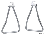 CHROME SADDLEBAG SUPPORTS - view 3