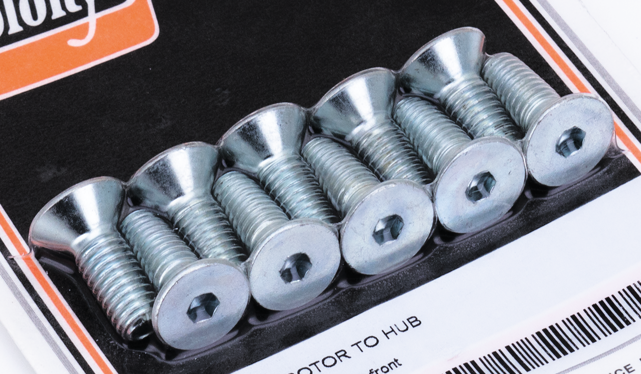 BRAKE ROTOR SCREWS & NUTS FOR SPORTSTER - view 1 Main image