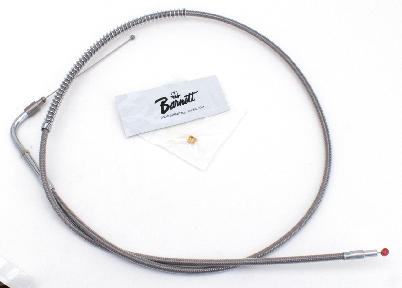 T05 - THROTTLE & IDLE CABLE 1996-2001 FUEL INJECTED TOURING - view 1