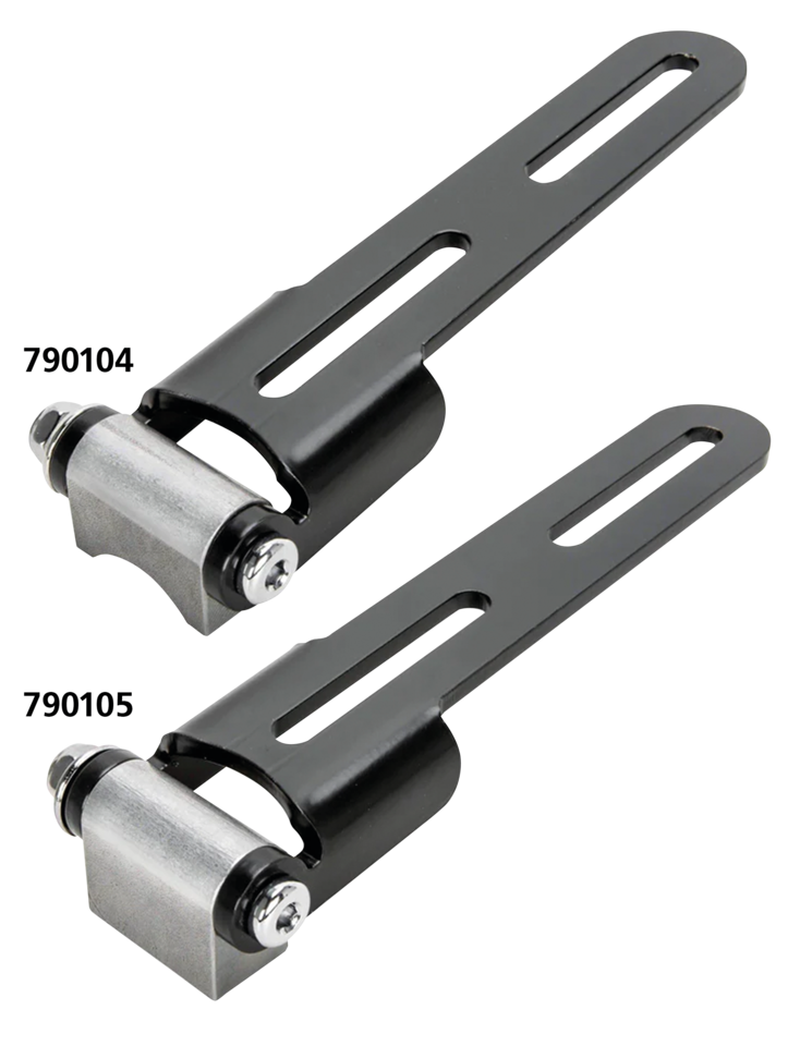 LOWBROW CUSTOMS FRONT HINGED UNIVERSAL SOLO SEAT MOUNTS - view 3