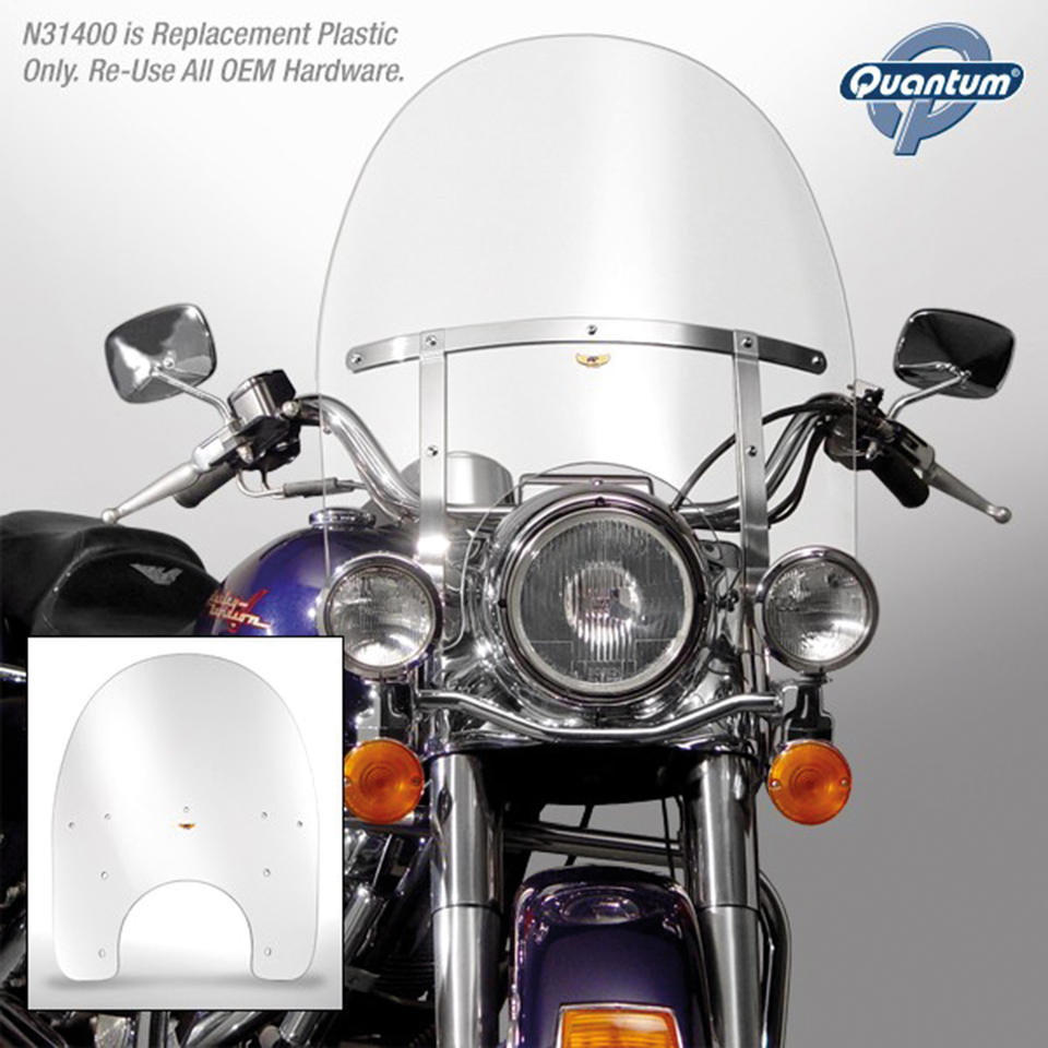 NATIONAL CYCLE REPLACEMENT WINDSHIELD FOR ROAD KING - view 1