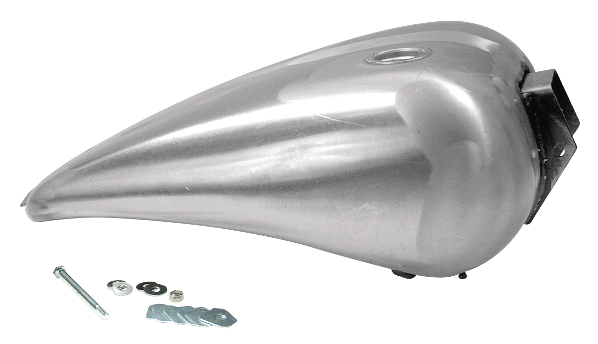 ONE PIECE STRETCHED SMOOTH TOP STEEL GAS TANK FOR FXR - view 3