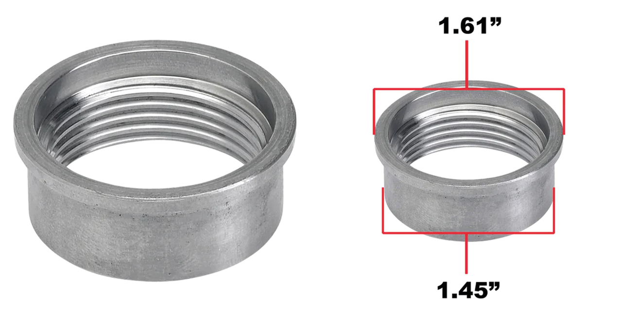 LOWBROW CUSTOMS TANK CAPS AND WELD-IN BUNGS - view 1 Main image