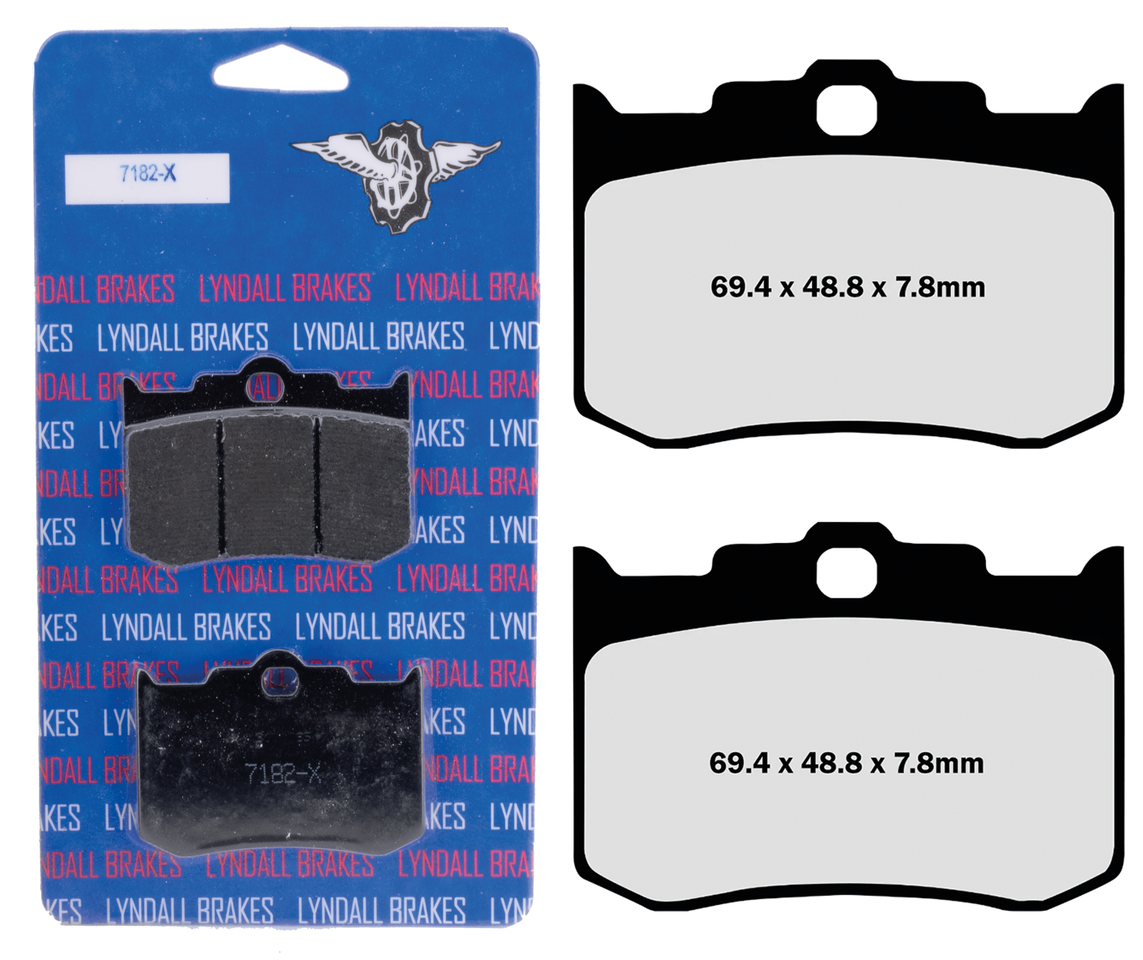 LYNDALL BRAKE PAD SETS, FRONT - view 1