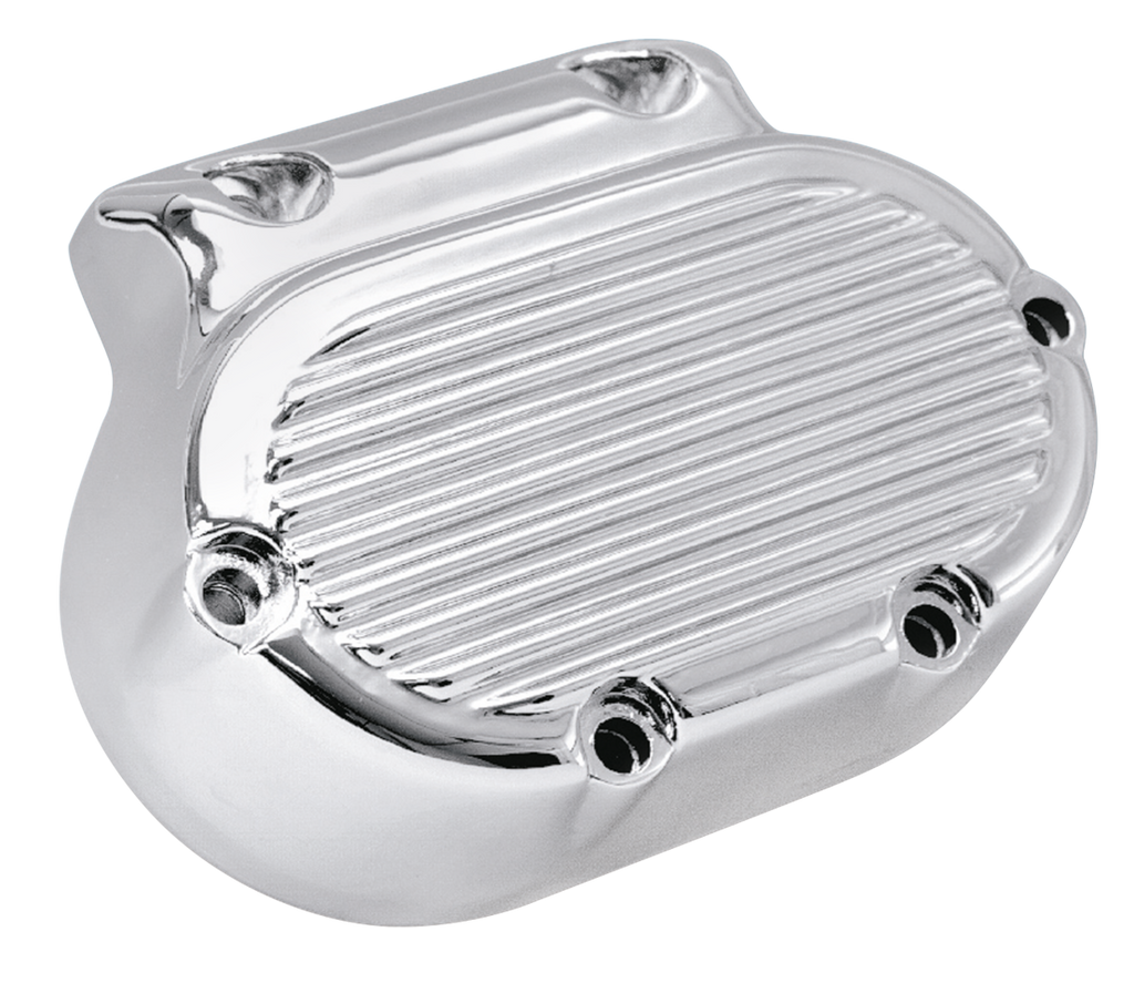 CHROME PLATED FINNED TRANSMISSION SIDE COVER - view 2