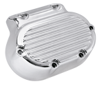 CHROME PLATED FINNED TRANSMISSION SIDE COVER - view 2