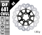 GALFER "WAVE" FLOATING DISC BRAKE ROTORS - view 2