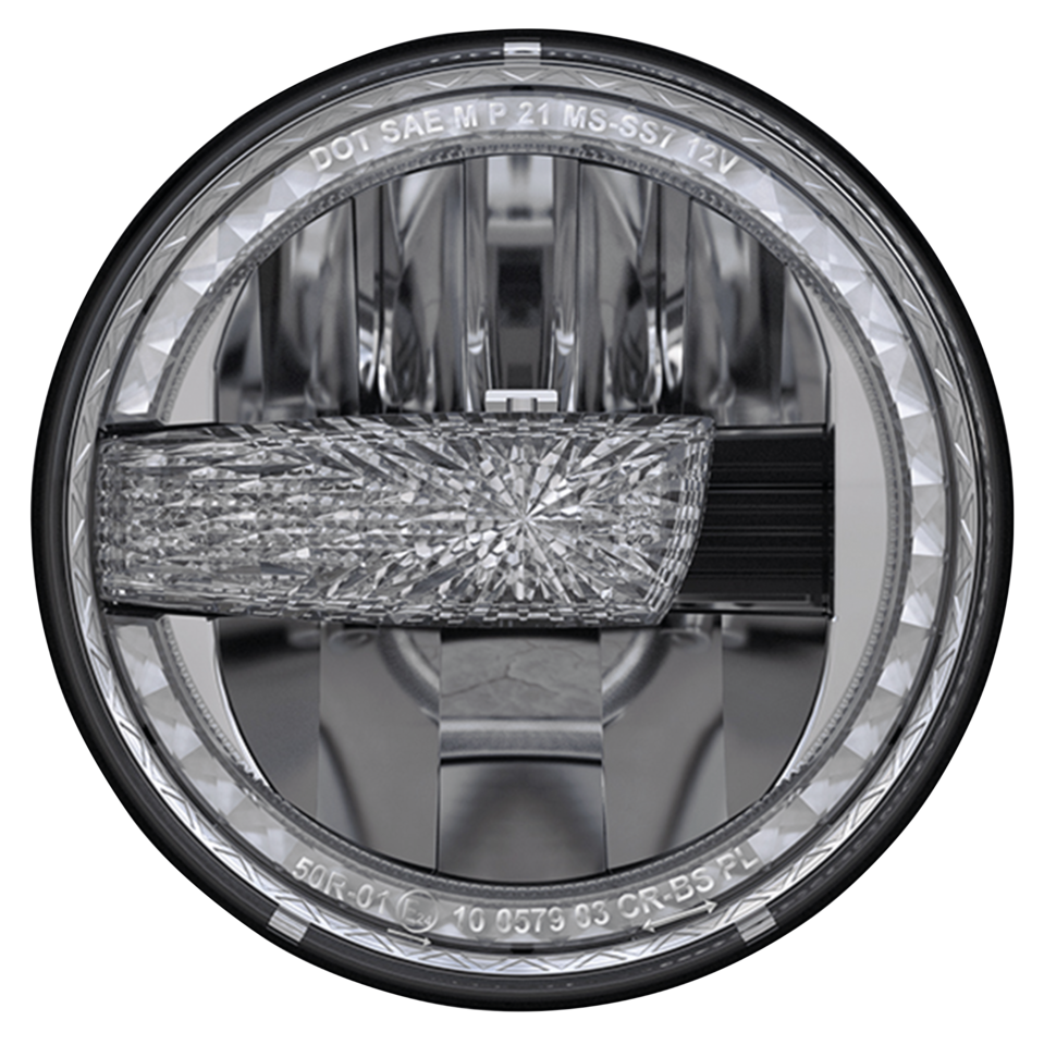 7" WRANGLER LED HEADLIGHT UNIT - view 1