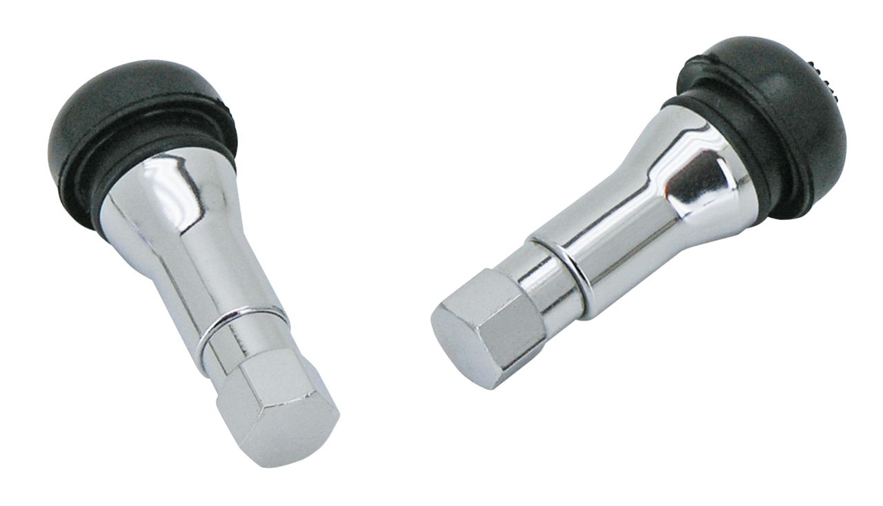 CHROME PLATED BRASS TIRE VALVE FOR TUBELESS TIRES - view 2